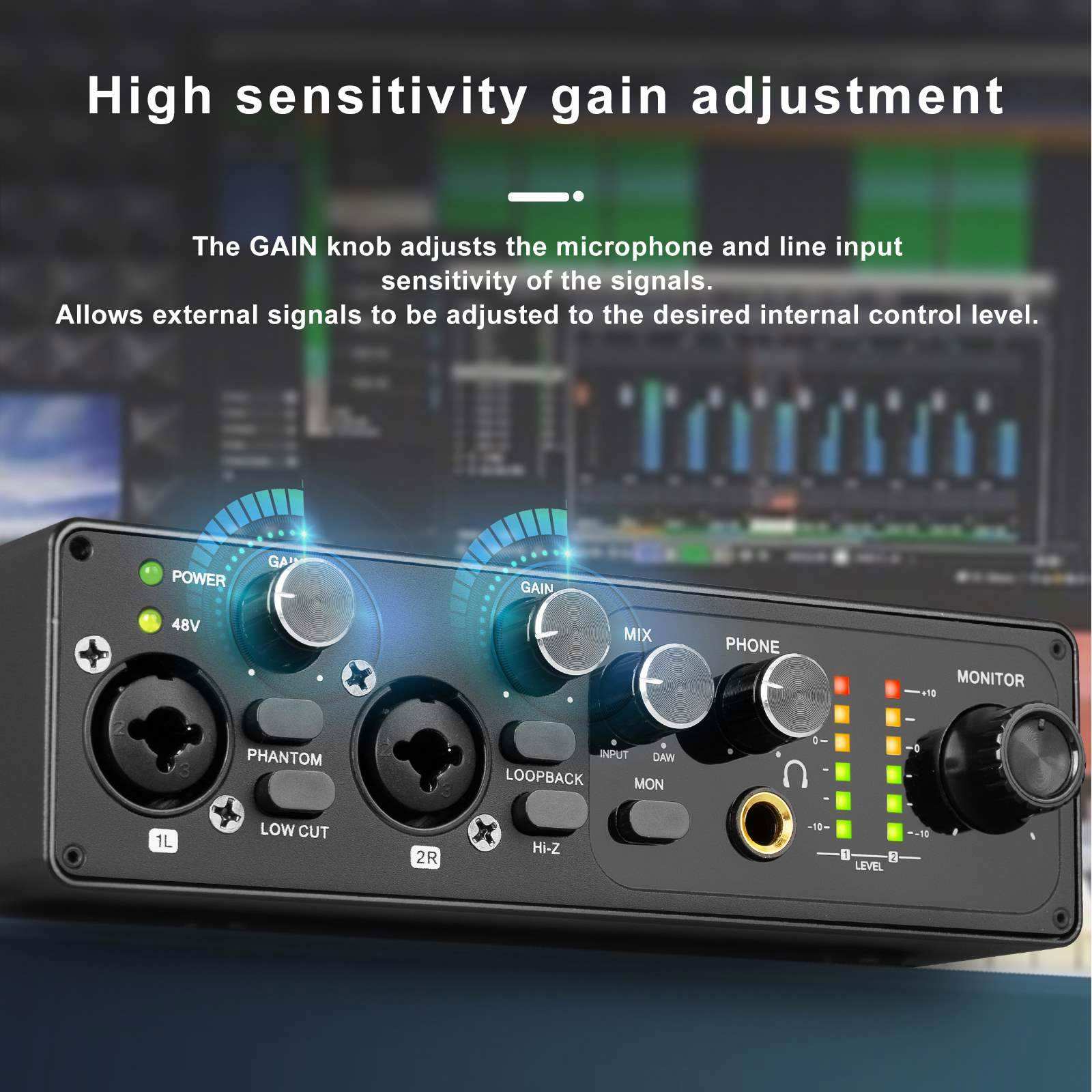 สำหรับอินเทอร์เฟซเสียง USB ระด - Studio Audio Interface With 48V Phantom บทวิจารณ์และราคา