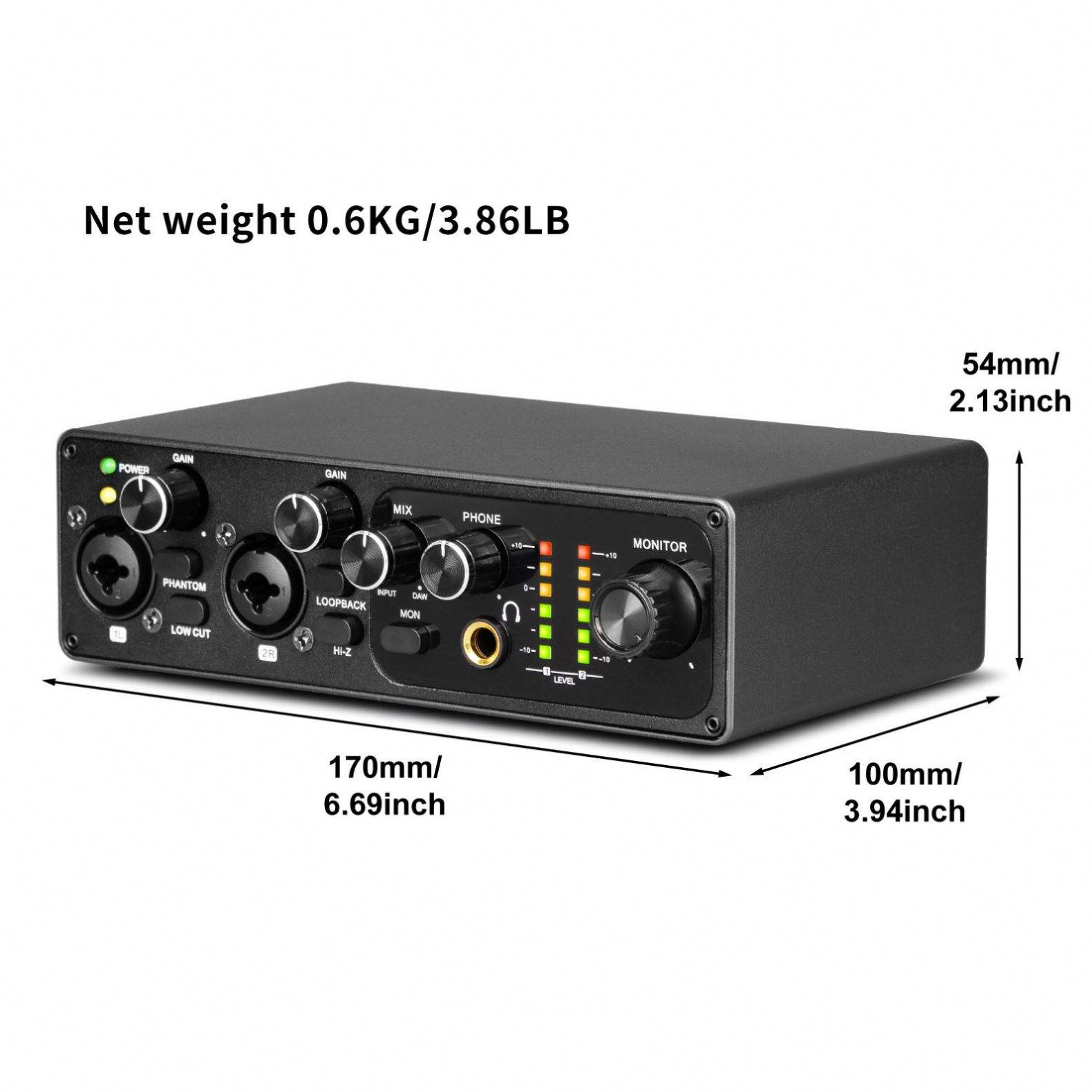สำหรับอินเทอร์เฟซเสียง USB ระด - Studio Audio Interface With 48V Phantom บทวิจารณ์และราคา