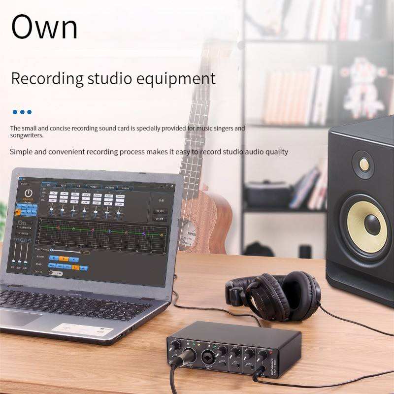 อินเทอร์เฟซเสียง USB ระดับมืออ - Studio Audio Interface With 48V Phantom บทวิจารณ์และราคา