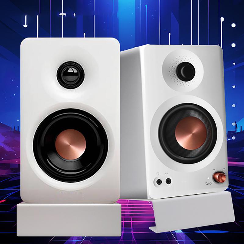 ขาตั้งลำโพงโลหะแบบหนาพิเศษพร้อ - Studio Monitor Speaker Stands Desktop บทวิจารณ์และราคา