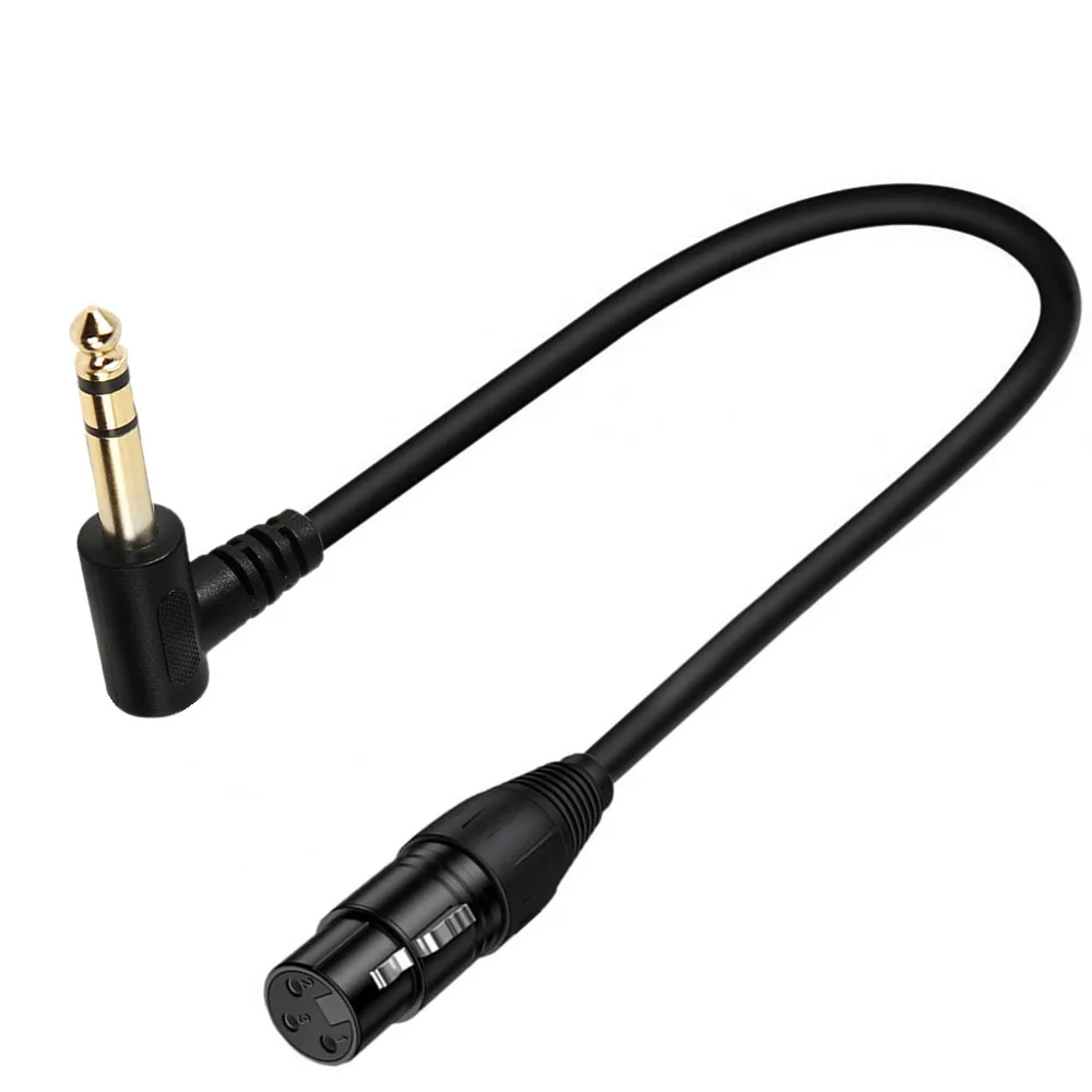 สายเคเบิลเสียงบาลานซ์ TRS ขนาด - Xlr To 6.35Mm Balanced Audio Cable Patch บทวิจารณ์และราคา