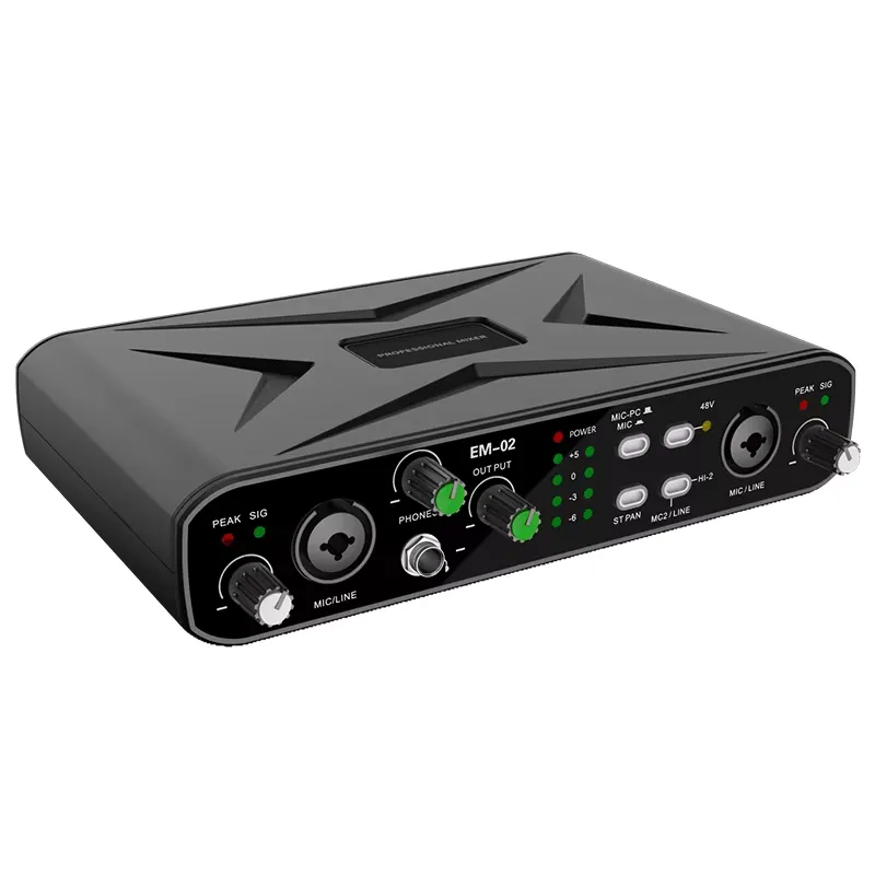 ใช้ได้กับไมโครโฟนพรีแอมป์และอิ - Studio Audio Interface With 48V Phantom บทวิจารณ์และราคา