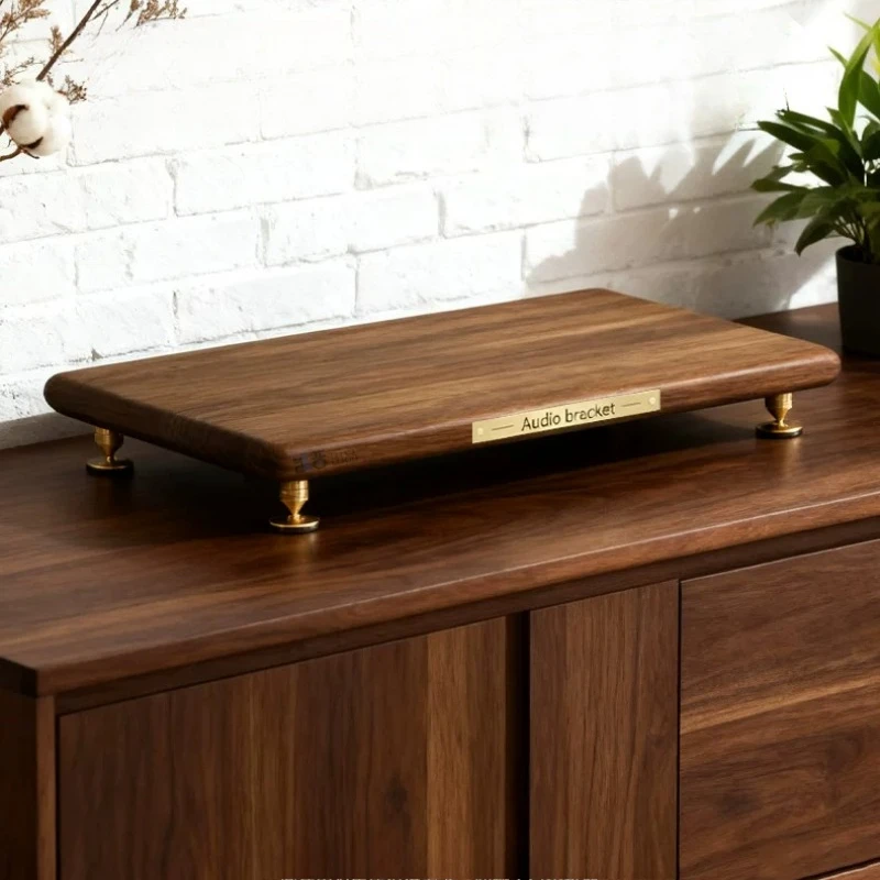 ขาตั้งลำโพงไม้เนื้อแข็งกันกระแ - Studio Monitor Speaker Stands Desktop บทวิจารณ์และราคา