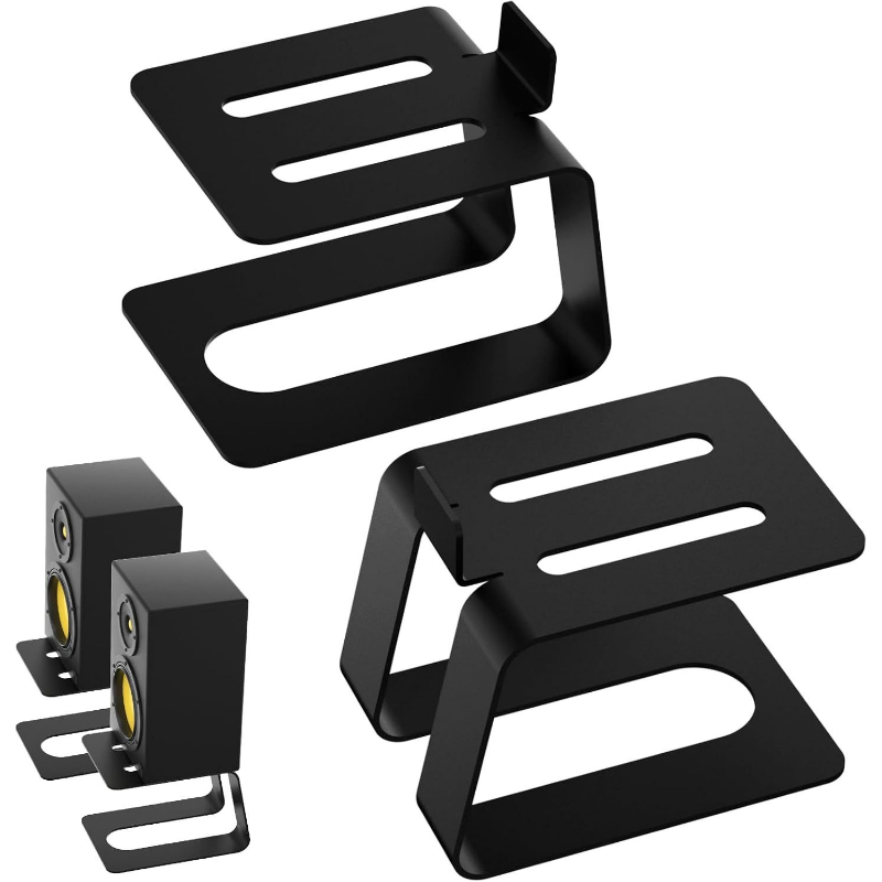 ขาตั้งลำโพงตั้งโต๊ะ 2 ชิ้น สำห - Studio Monitor Speaker Stands Desktop บทวิจารณ์และราคา