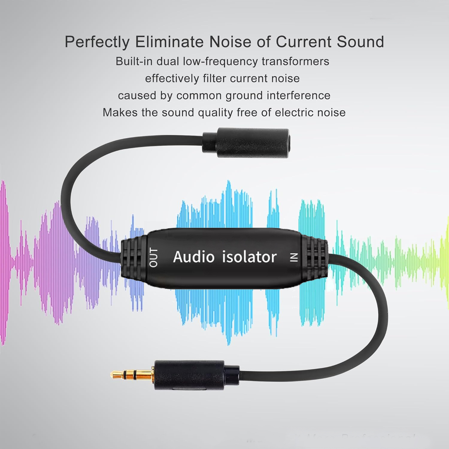 ตัวกรองสัญญาณรบกวนจากวงจรกราวด - Audio Ground Loop Isolator 3.5Mm Rca บทวิจารณ์และราคา