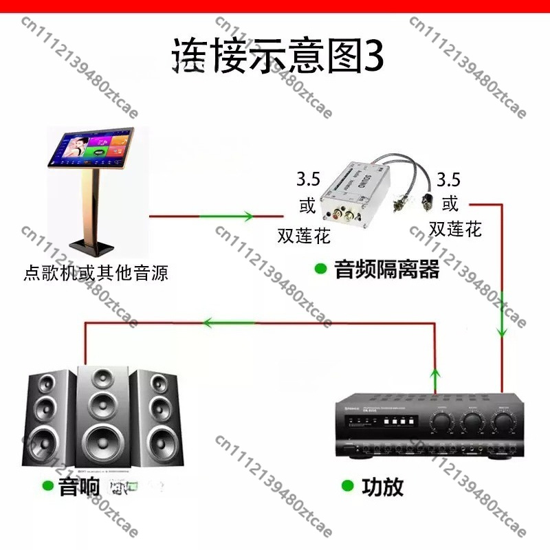ตัวกรองเสียงรบกวนในรถยนต์ ตัวแ - Audio Ground Loop Isolator 3.5Mm Rca บทวิจารณ์และราคา