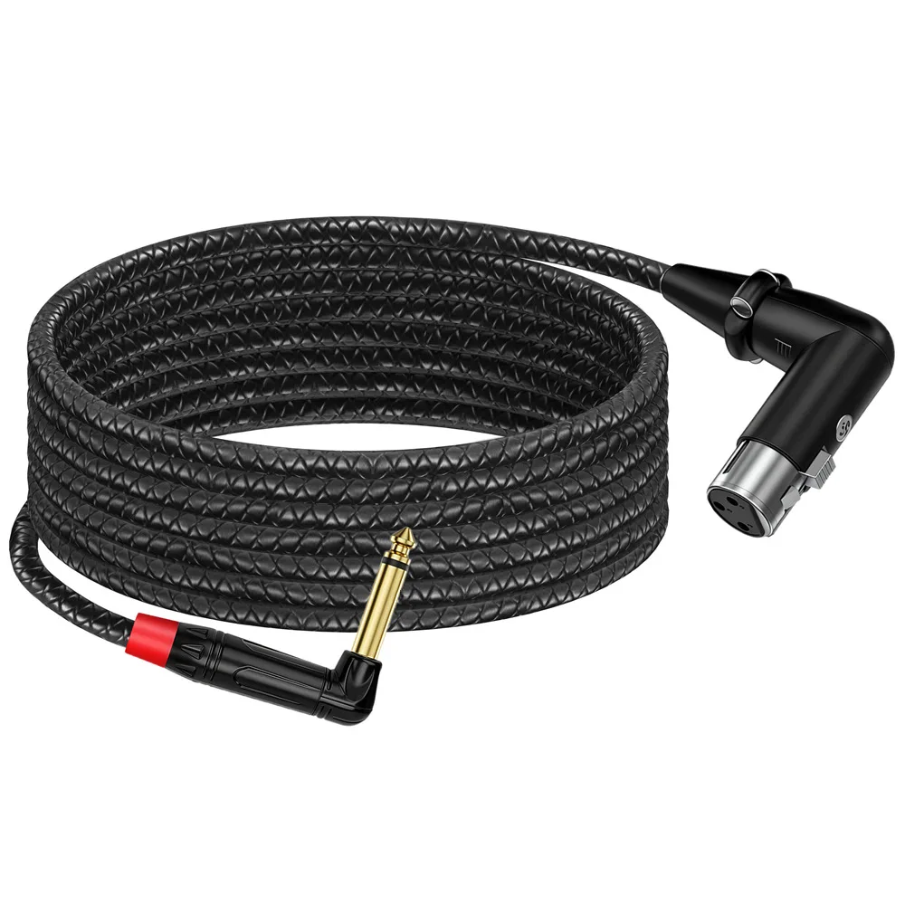 สายสัญญาณเสียงแบบถัก 6.35 มม.  - Xlr To 6.35Mm Balanced Audio Cable Patch บทวิจารณ์และราคา
