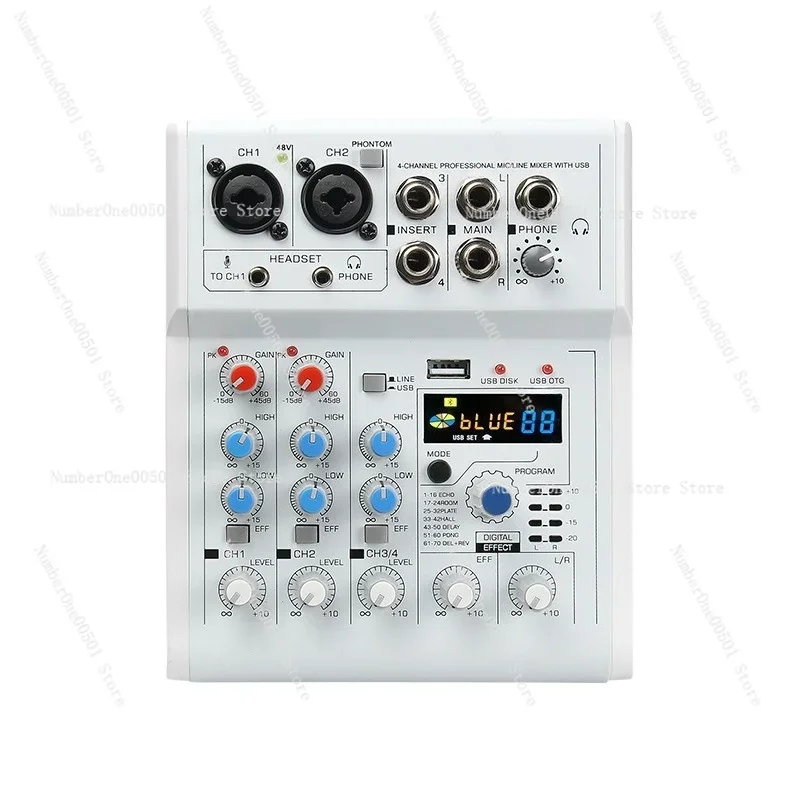 มิกเซอร์เสียงขนาดเล็ก 4 ช่อง พ - Audio Mixer 4 Channel Usb Bluetooth Pc บทวิจารณ์และราคา