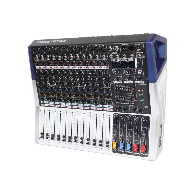 มิกเซอร์เสียง 12 ช่อง พร้อมเอฟ - Studio Audio Interface With 48V Phantom บทวิจารณ์และราคา