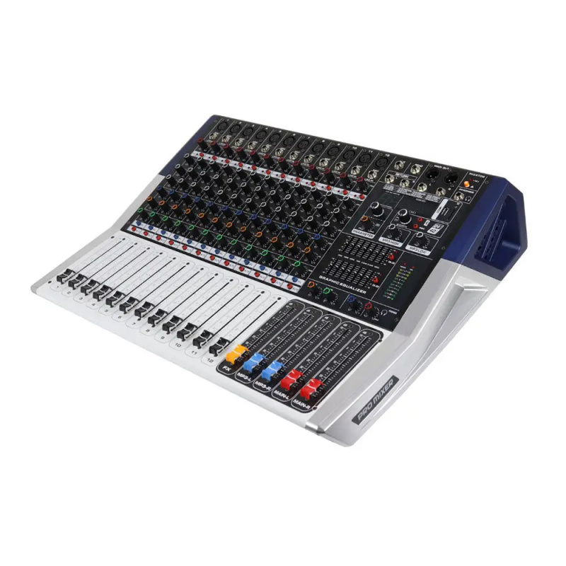 มิกเซอร์เสียง 12 ช่อง พร้อมเอฟ - Studio Audio Interface With 48V Phantom บทวิจารณ์และราคา