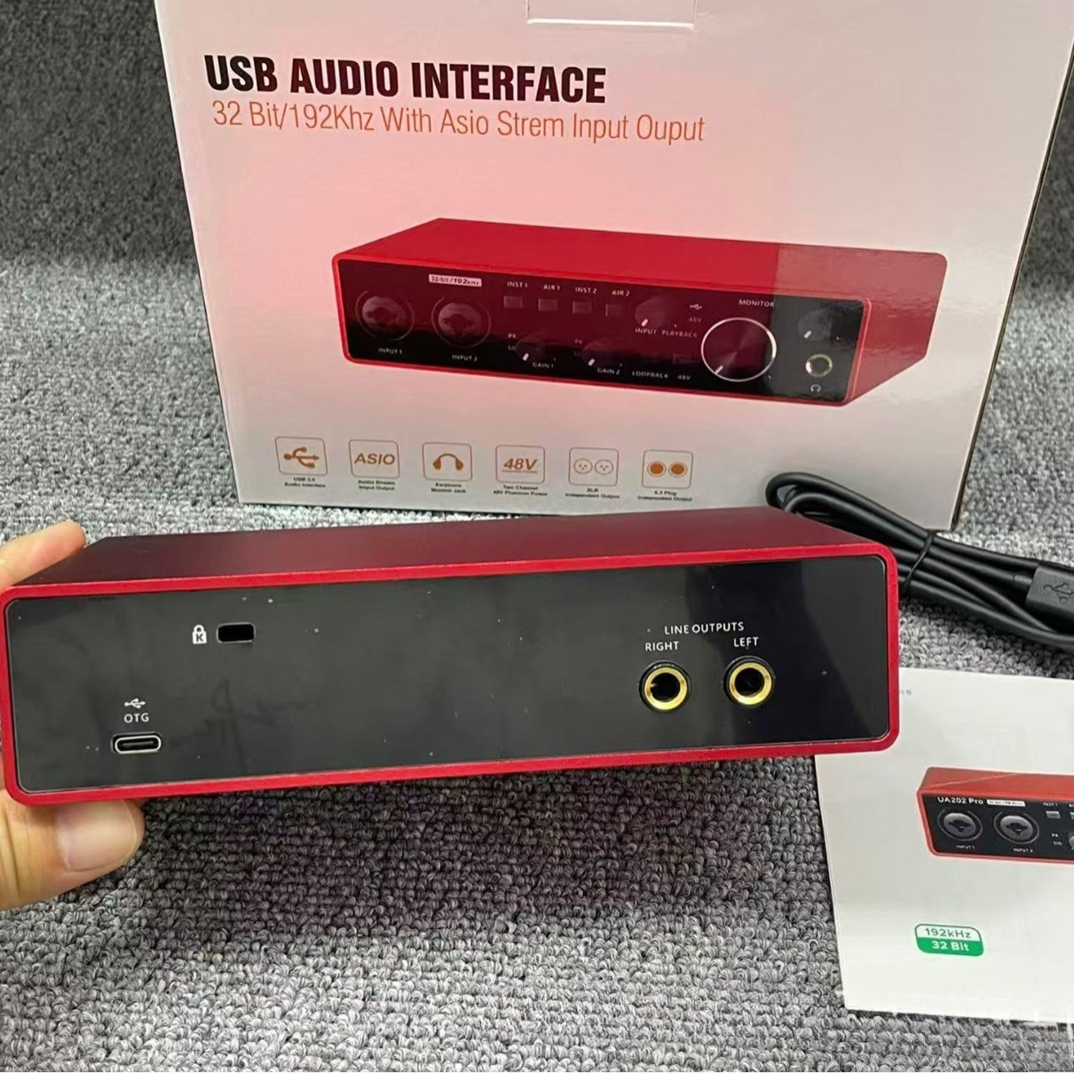 การ์ดเสียงระดับมืออาชีพ UA202  - Studio Audio Interface With 48V Phantom บทวิจารณ์และราคา