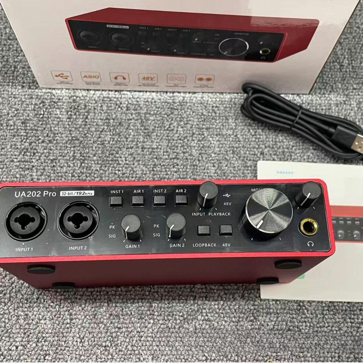 การ์ดเสียงระดับมืออาชีพ UA202  - Studio Audio Interface With 48V Phantom บทวิจารณ์และราคา