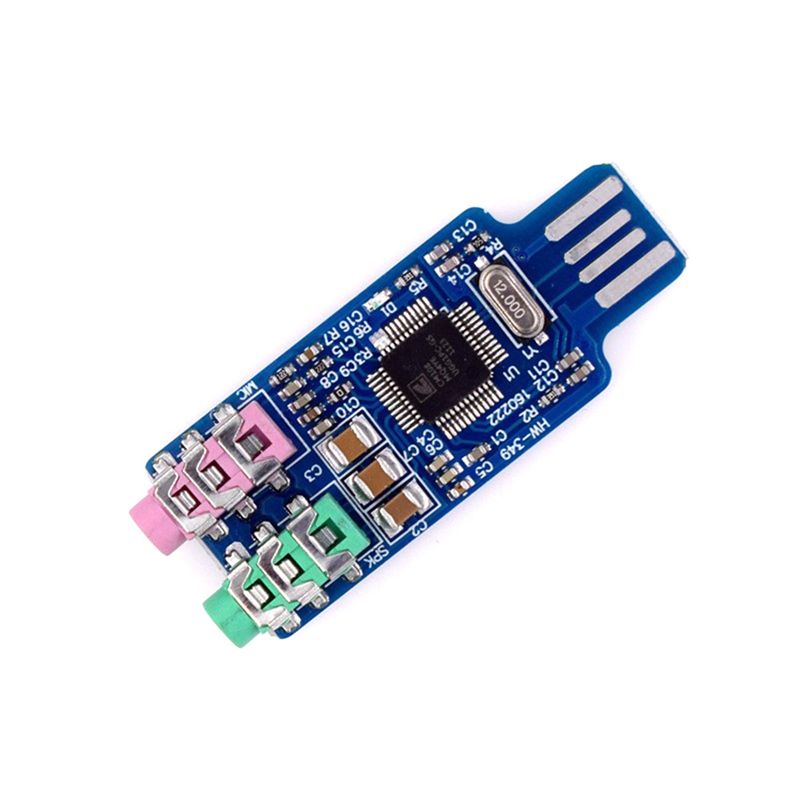 AA08-CM108 โมดูลอินเทอร์เฟซเสี - Usb Audio Interface 2 In 2 Out 24Bit บทวิจารณ์และราคา
