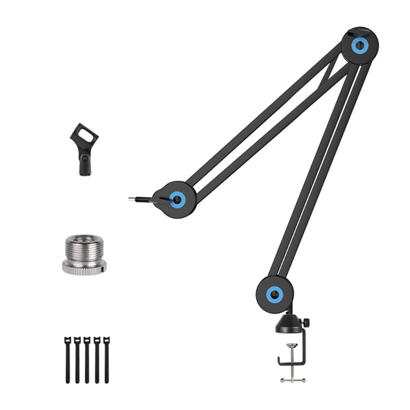 ขายึดไมโครโฟนโลหะผสมความทนทานพ - Recording Studio Broadcast Boom Arm บทวิจารณ์และราคา