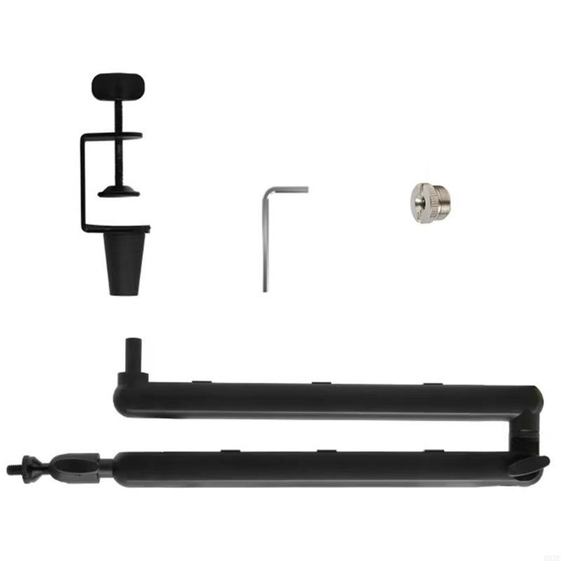 ไมโครโฟนโลหะที่ปรับได้ดีการออก - Recording Studio Broadcast Boom Arm บทวิจารณ์และราคา