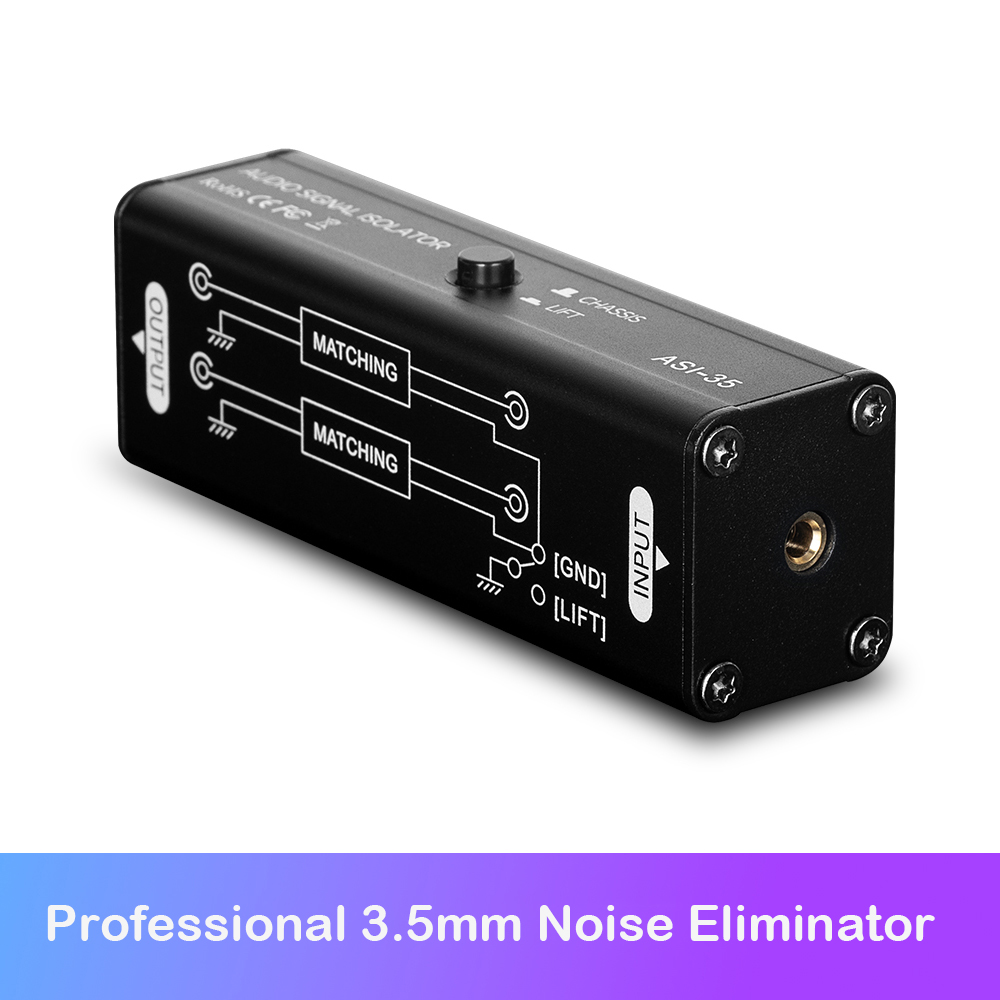 อุปกรณ์กรองสัญญาณเสียงแบบมืออา - Audio Ground Loop Isolator 3.5Mm Rca บทวิจารณ์และราคา