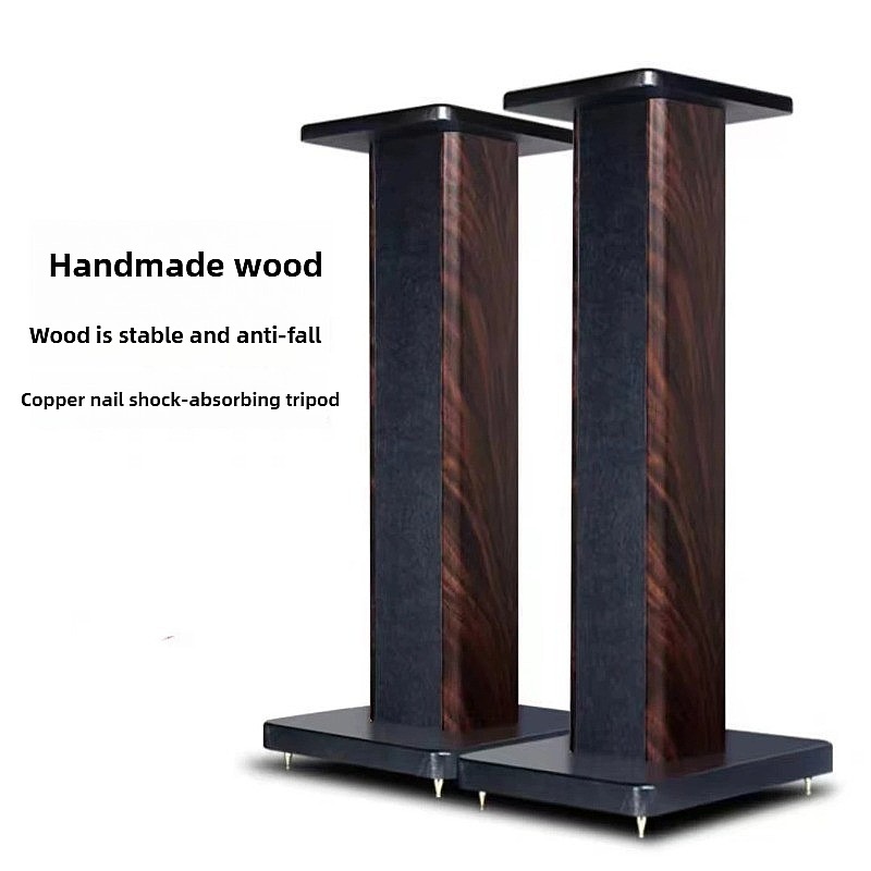 ขาตั้งลำโพงไม้เนื้อแข็งแบบตั้ง - Studio Monitor Speaker Stands Desktop บทวิจารณ์และราคา