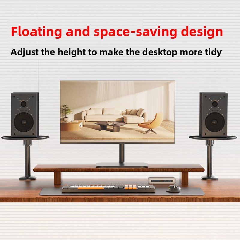 ขาตั้งลำโพงแบบตั้งโต๊ะพร้อมฐาน - Studio Monitor Speaker Stands Desktop บทวิจารณ์และราคา