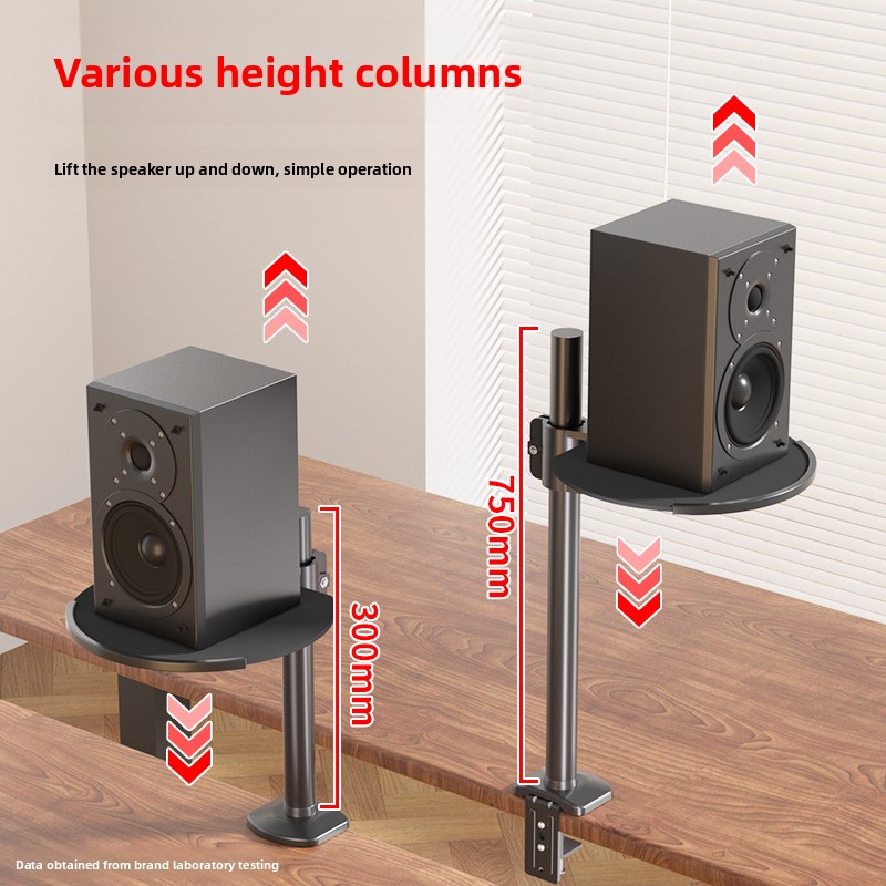 ขาตั้งลำโพงแบบตั้งโต๊ะพร้อมฐาน - Studio Monitor Speaker Stands Desktop บทวิจารณ์และราคา