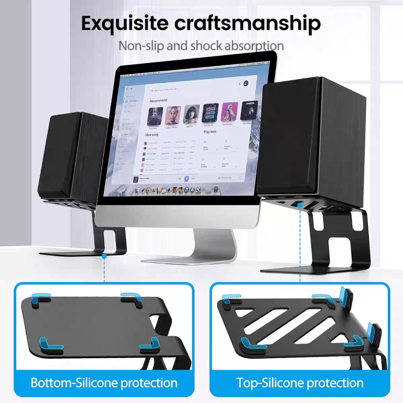 ขาตั้งลำโพงแบบปรับได้สำหรับตั้ - Studio Monitor Speaker Stands Desktop บทวิจารณ์และราคา