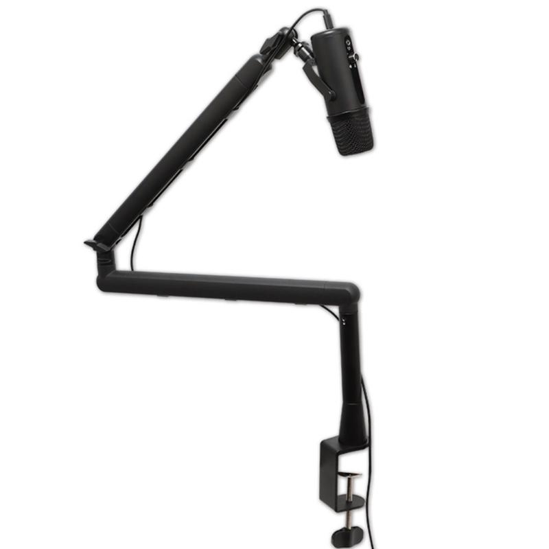 ขาตั้งไมโครโฟนโลหะแบบปรับได้ อ - Recording Studio Broadcast Boom Arm บทวิจารณ์และราคา