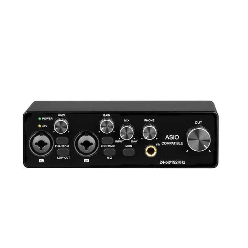 B68C สำหรับการถ่ายทอดสดในสตูดิ - Studio Audio Interface With 48V Phantom บทวิจารณ์และราคา